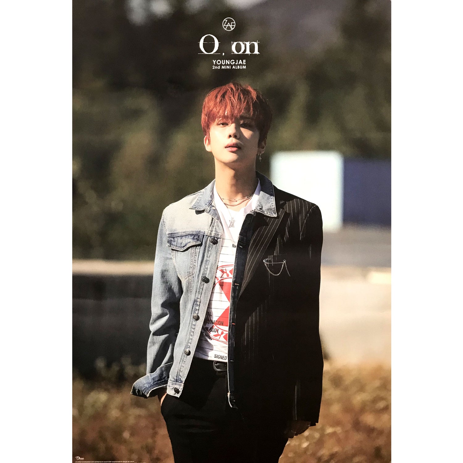 영재 | YOUNGJAE | 2ND MINI ALBUM [ O,ON ] | POSTER ONLY