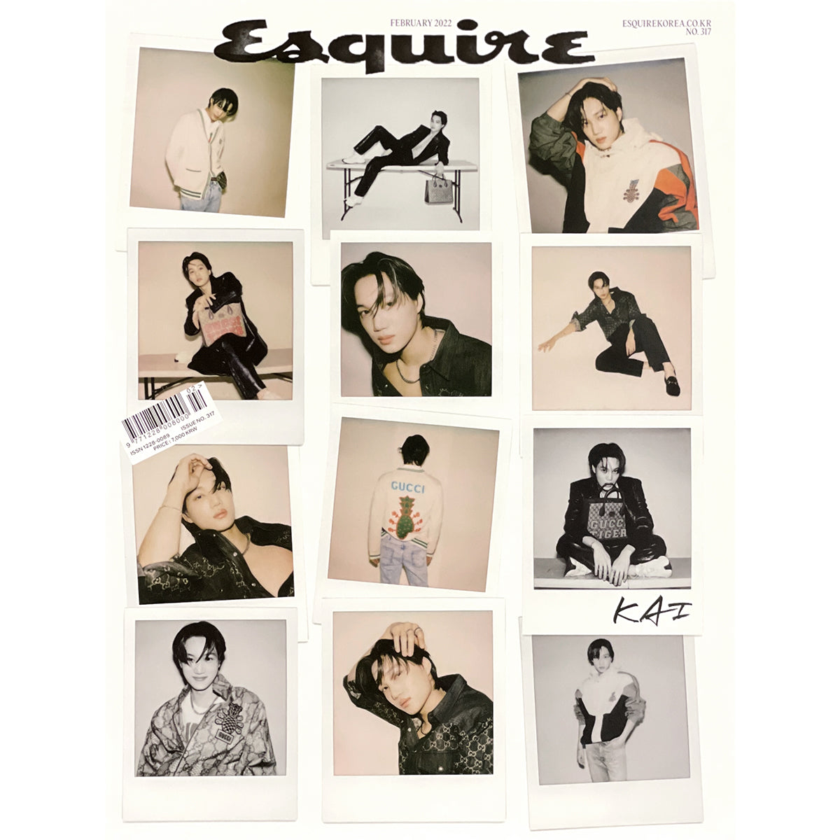 에스콰이어 | ESQUIRE | [ KAI ] COVER | 2022-2 | (C VER.) POSTER ONLY
