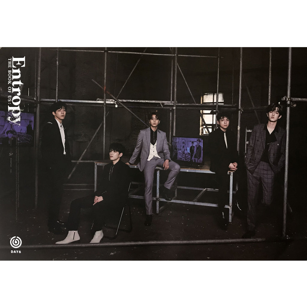DAY 6 | 3rd Album [The Book of Us : ENTROPY] | (group B ver.) POSTER ONLY