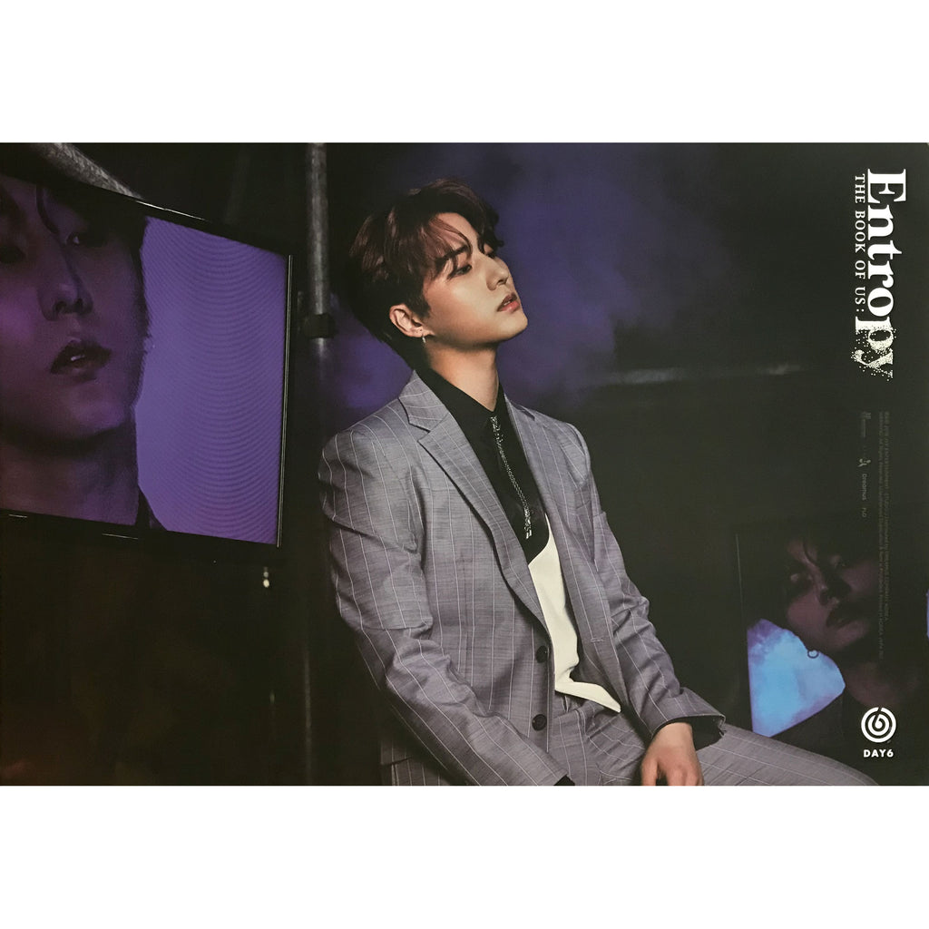 DAY 6 | 3rd Album [The Book of Us : ENTROPY] | (YOUNG K) POSTER ONLY