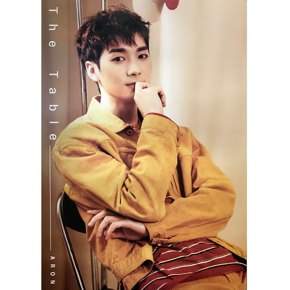 NU'EST | 7th mini album [THE TABLE] l (ARON) POSTER ONLY