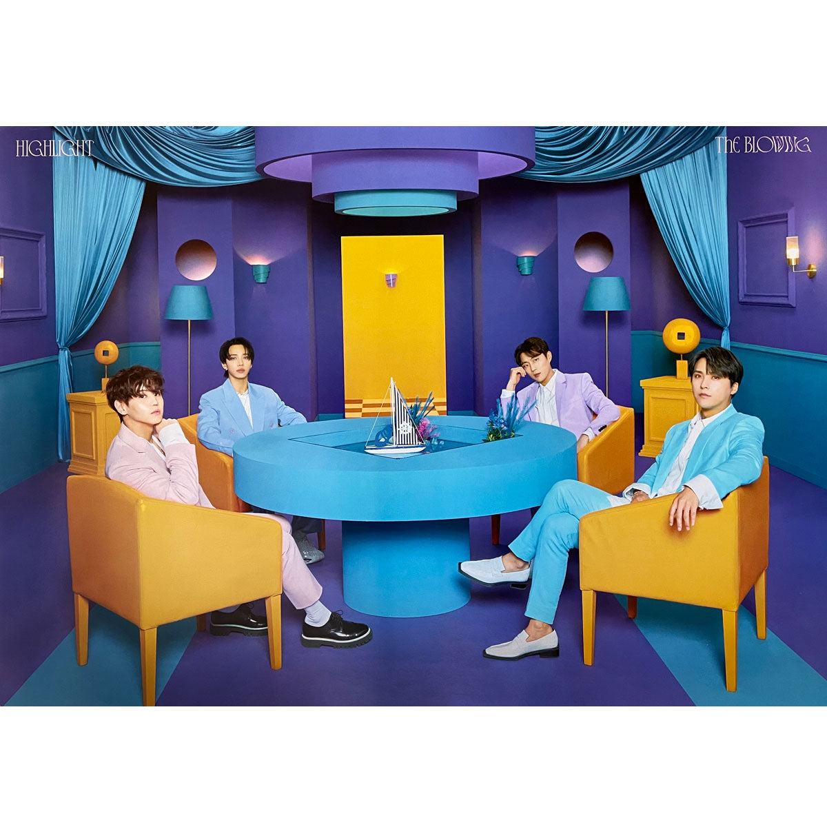 하이라이트 | HIGHLIGHT | 3RD MINI ALBUM [ THE BLOWING ] | (GUST VER.) POSTER ONLY