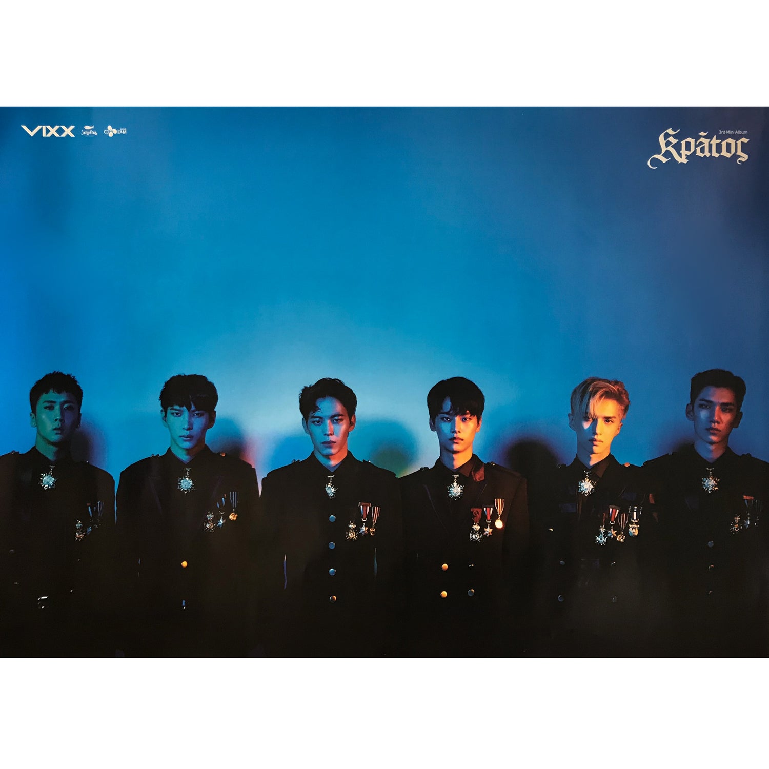 빅스 | VIXX | 3RD MINI ALBUM [ KRATOS ] | (B VER.) POSTER ONLY