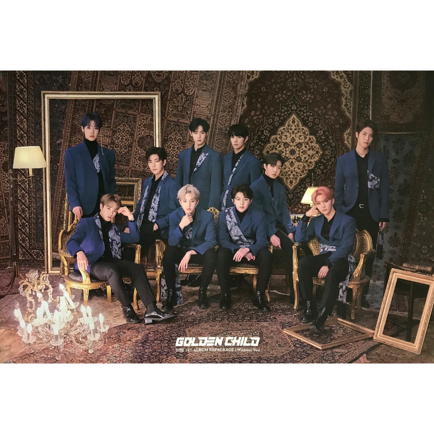 골든차일드 | GOLDEN CHILD | 1ST ALBUM REPACKAGE [ WITHOUT YOU ] | (A VER.) POSTER ONLY