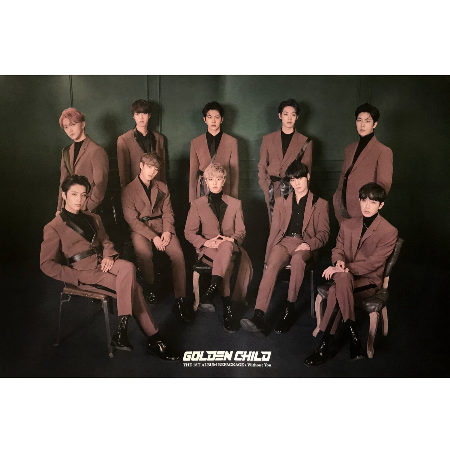 골든차일드 | GOLDEN CHILD | 1ST ALBUM REPACKAGE [ WITHOUT YOU ] | (B VER.) POSTER ONLY