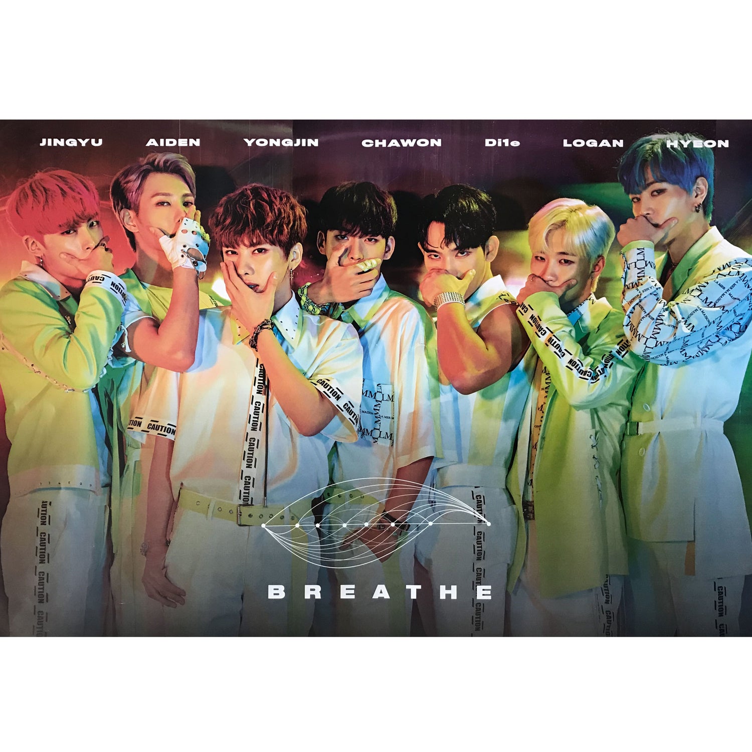 어위크 | AWEEK | 1ST MINI ALBUM [ THE BIRTH OF SEVEN ] | POSTER ONLY