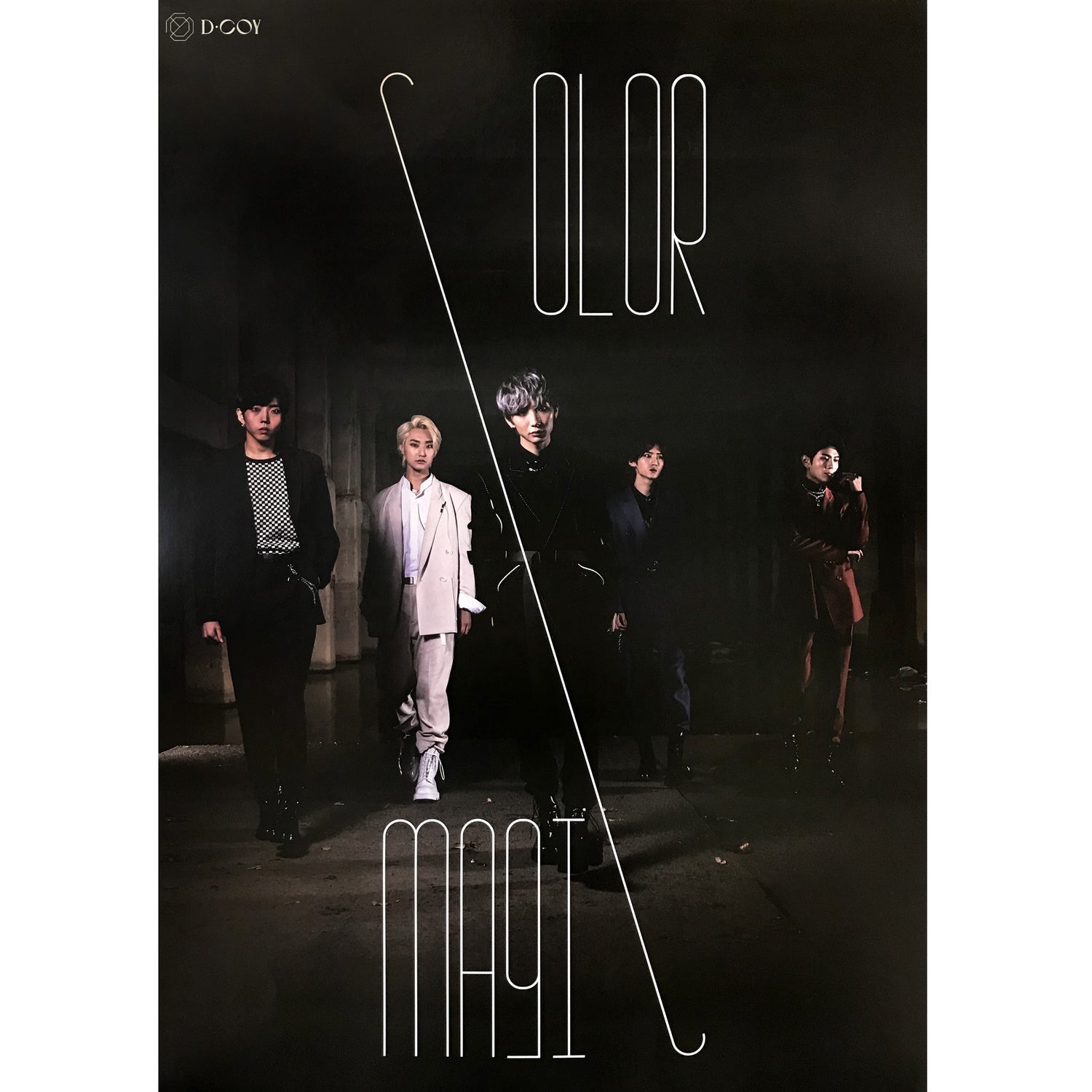 디코이 | D. COY | 1ST SINGLE ALBUM [ COLOR MAGIC ] | POSTER ONLY