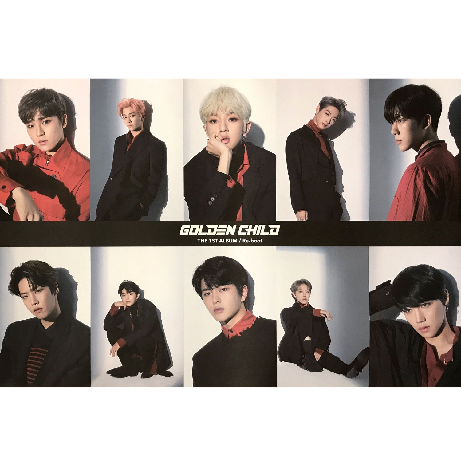 GOLDEN CHILD | 1ST ALBUM [RE-BOOT] | (VERSION A) POSTER ONLY