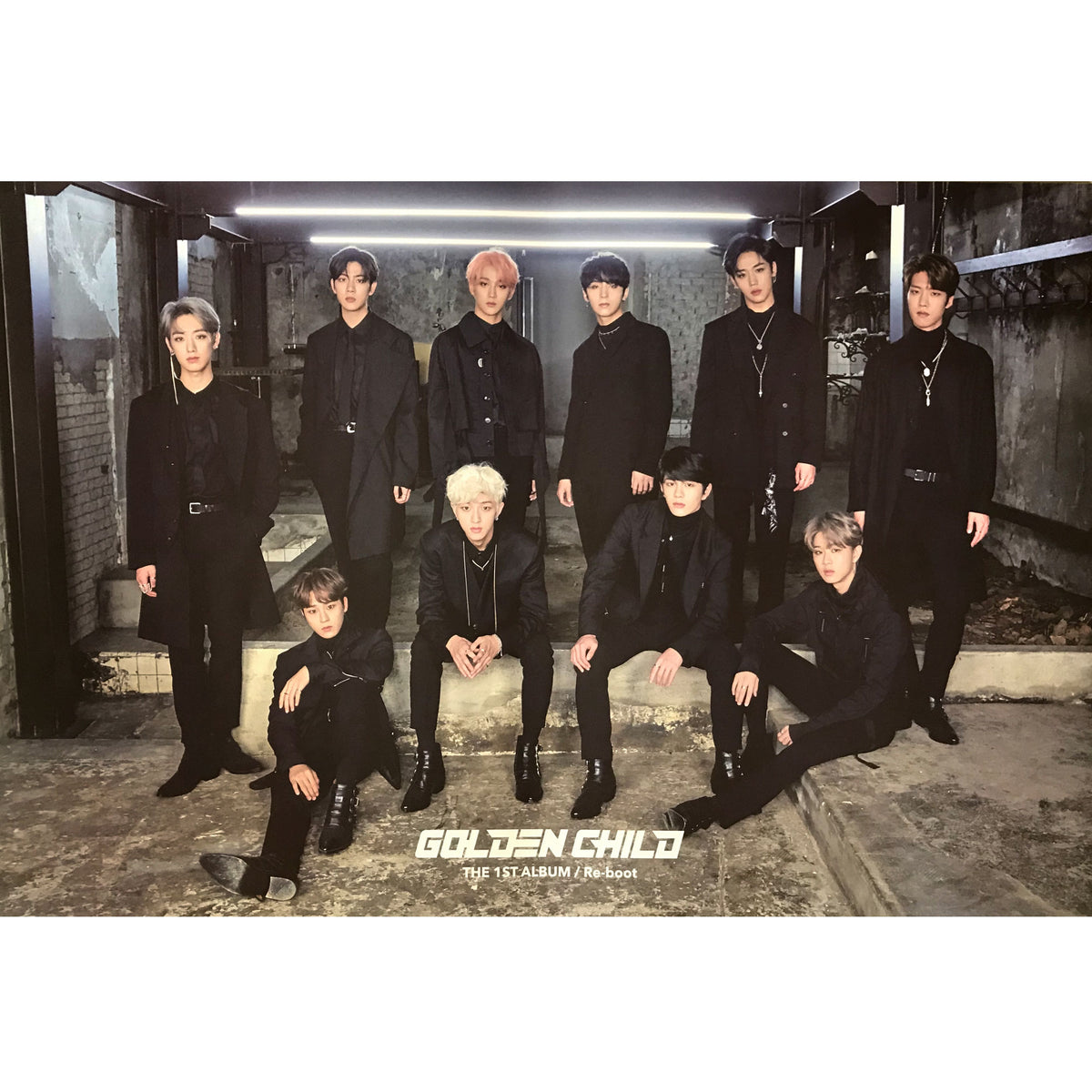 GOLDEN CHILD | 1ST ALBUM [RE-BOOT] | (VERSION B) POSTER ONLY