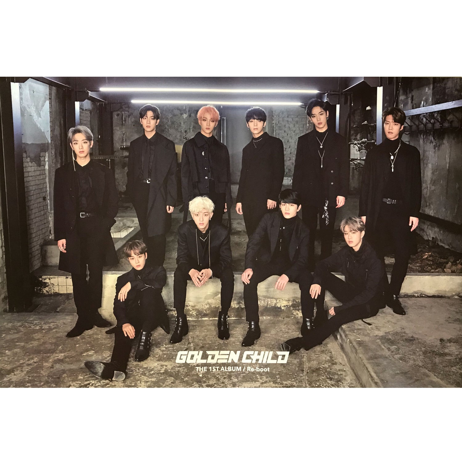 GOLDEN CHILD | 1ST ALBUM [RE-BOOT] | (VERSION B) POSTER ONLY
