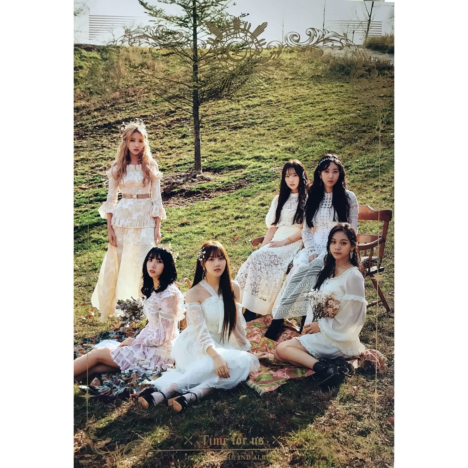 MUSIC PLAZA Poster C. Daybreak ver 여자친구| GFRIEND | 2nd - TIME FOR US | POSTER