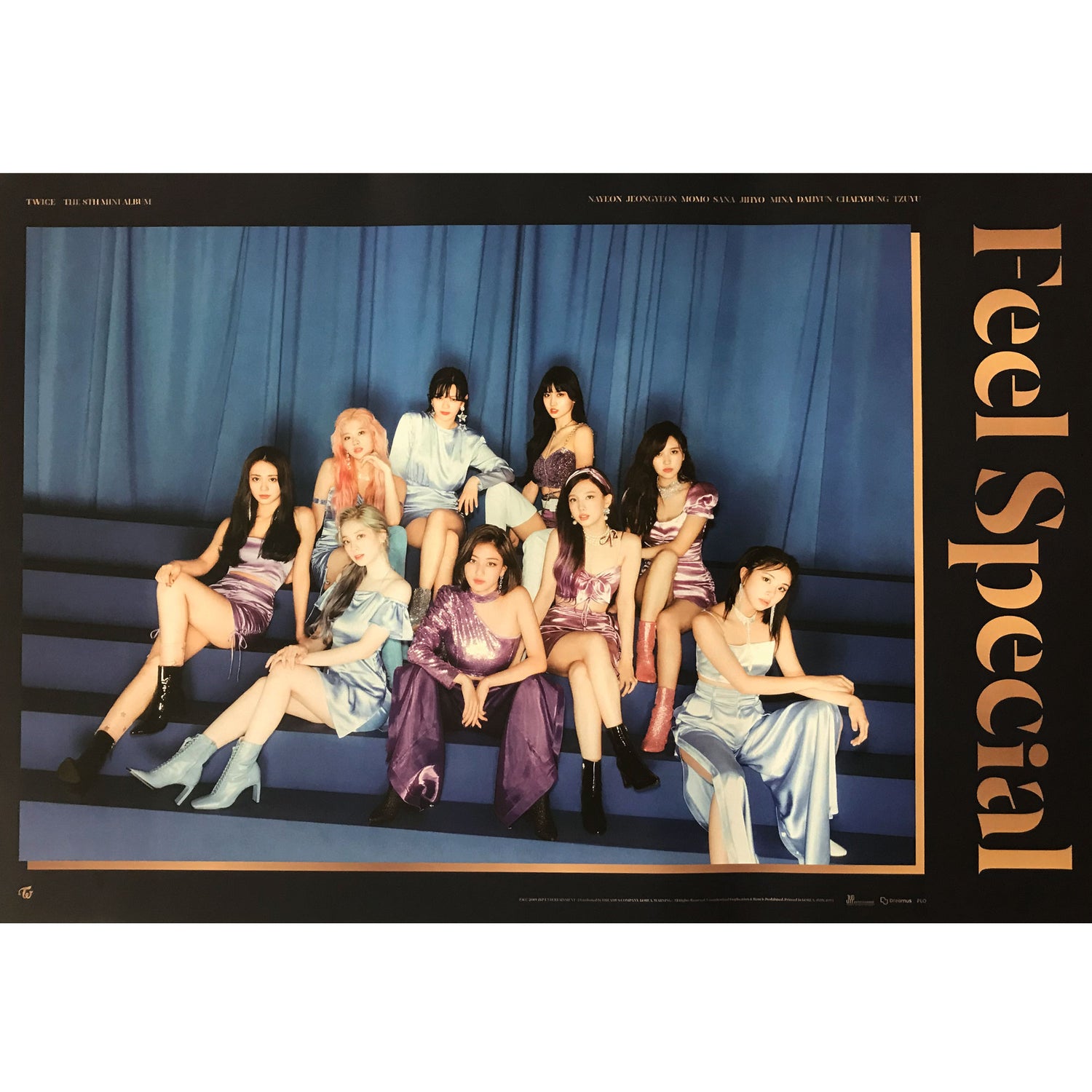 트와이스 | TWICE | 8TH MINI ALBUM [ FEEL SPECIAL ] | (B VER.) POSTER ONLY