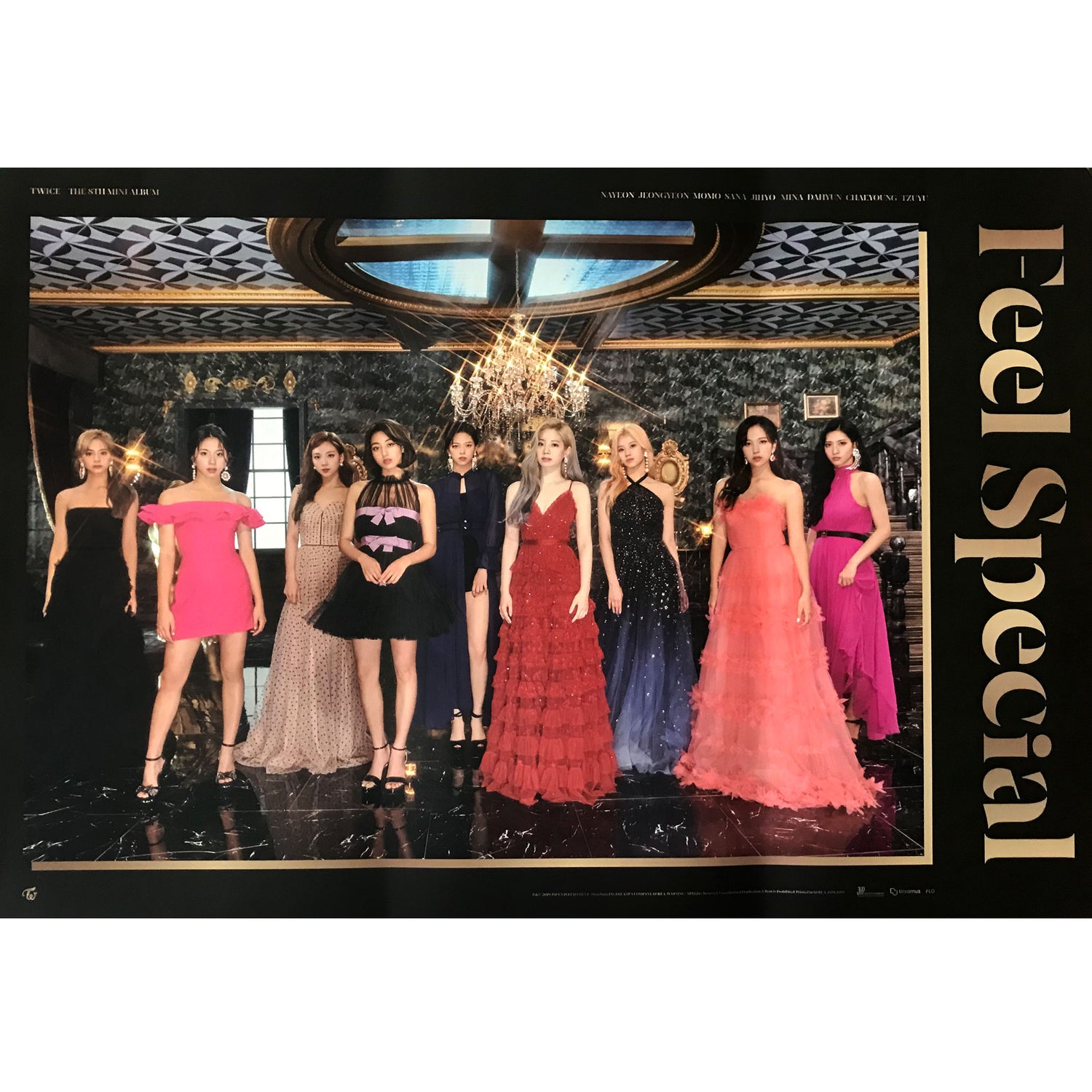 트와이스 | TWICE | 8TH MINI ALBUM [ FEEL SPECIAL ] | (C VER.) POSTER ONLY