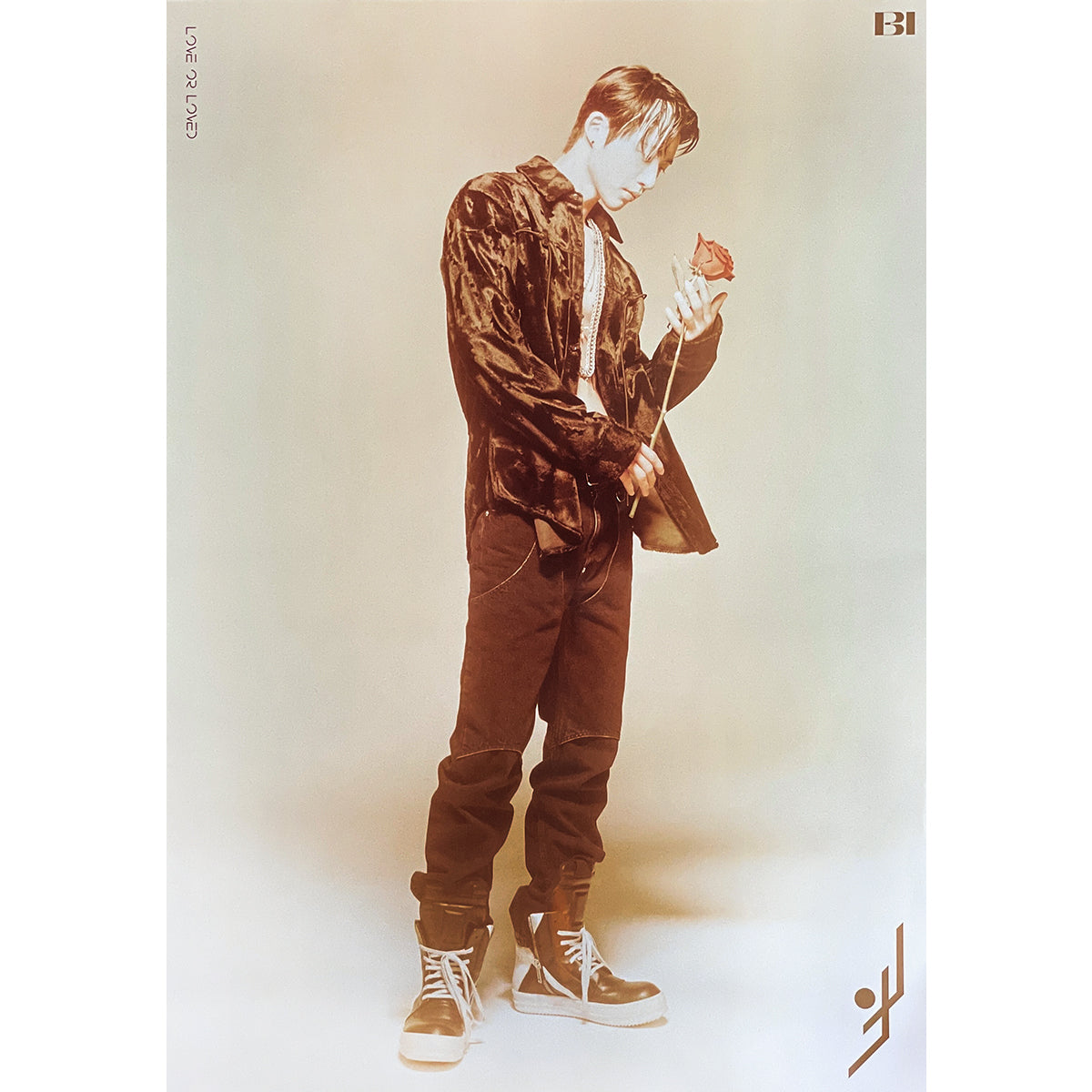 비아이 | B.I | [ LOVE OR LOVED PART.1 ] | (REAL PACK VER.) POSTER ONLY