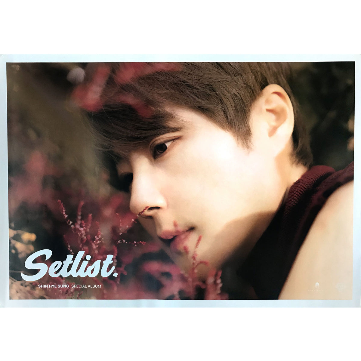 SHIN HYE SUNG | SPECIAL ALBUM [SETLIST] POSTER ONLY