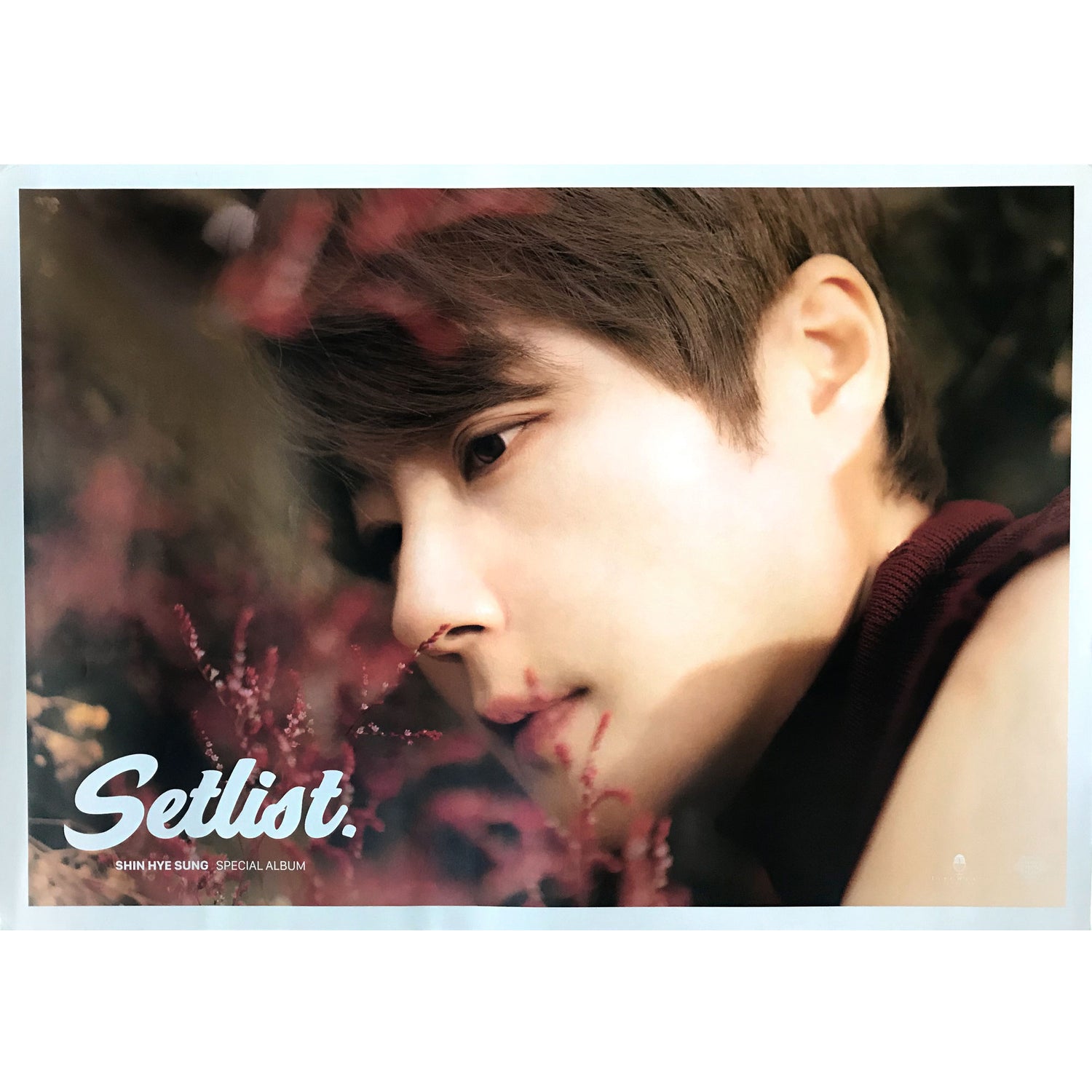 SHIN HYE SUNG | SPECIAL ALBUM [SETLIST] POSTER ONLY