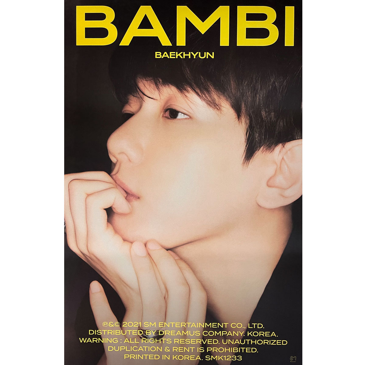 백현 | BAEKHYUN | 3RD MINI ALBUM [ BAMBI ] | (BAMBI - A VER.) POSTER ONLY