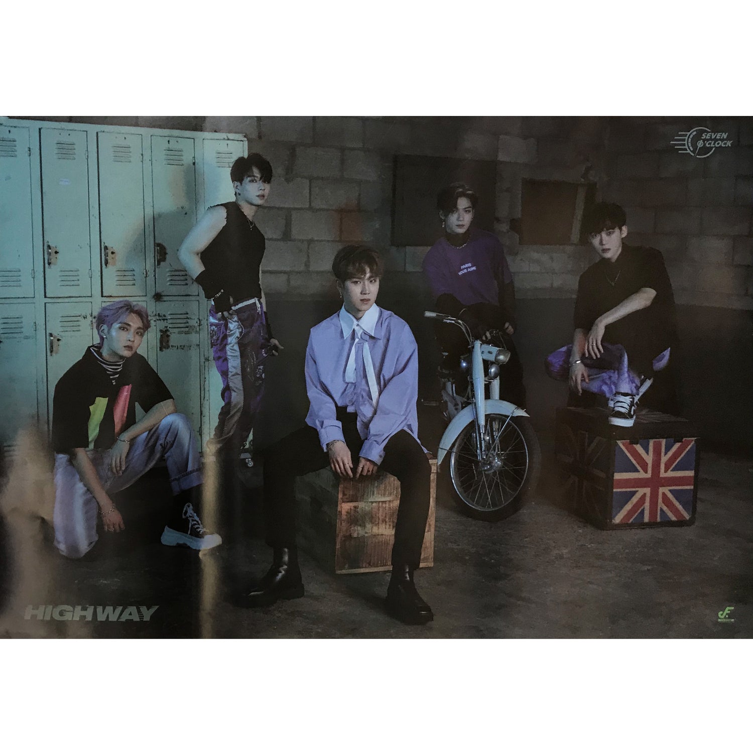 세븐어클락 | SEVEN O'CLOCK | 5TH PROJECT ALBUM [ HIGHWAY ] | POSTER ONLY