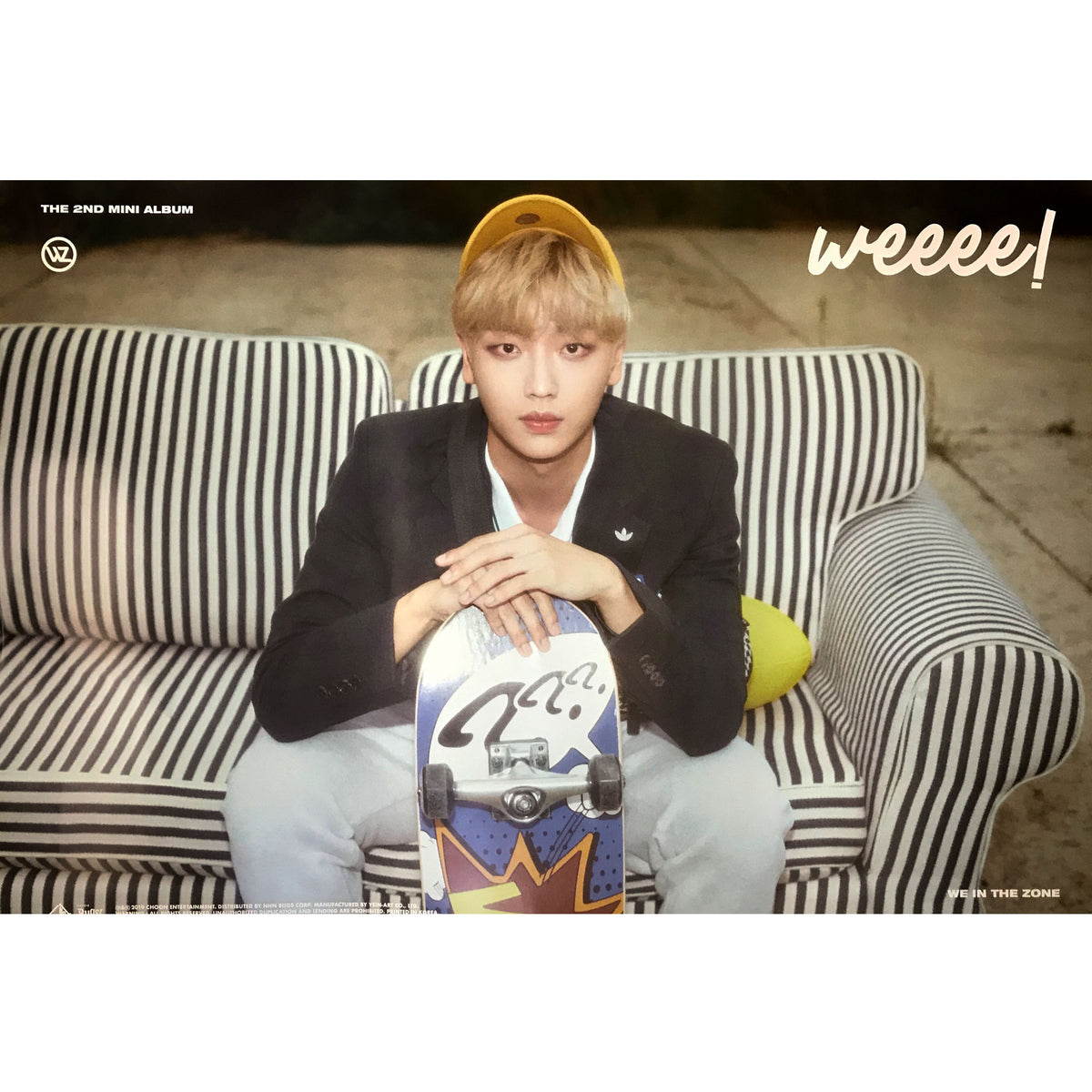 WE IN THE ZONE | 2ND MINI ALBUM [WEEEE!] | (VER. A) POSTER ONLY