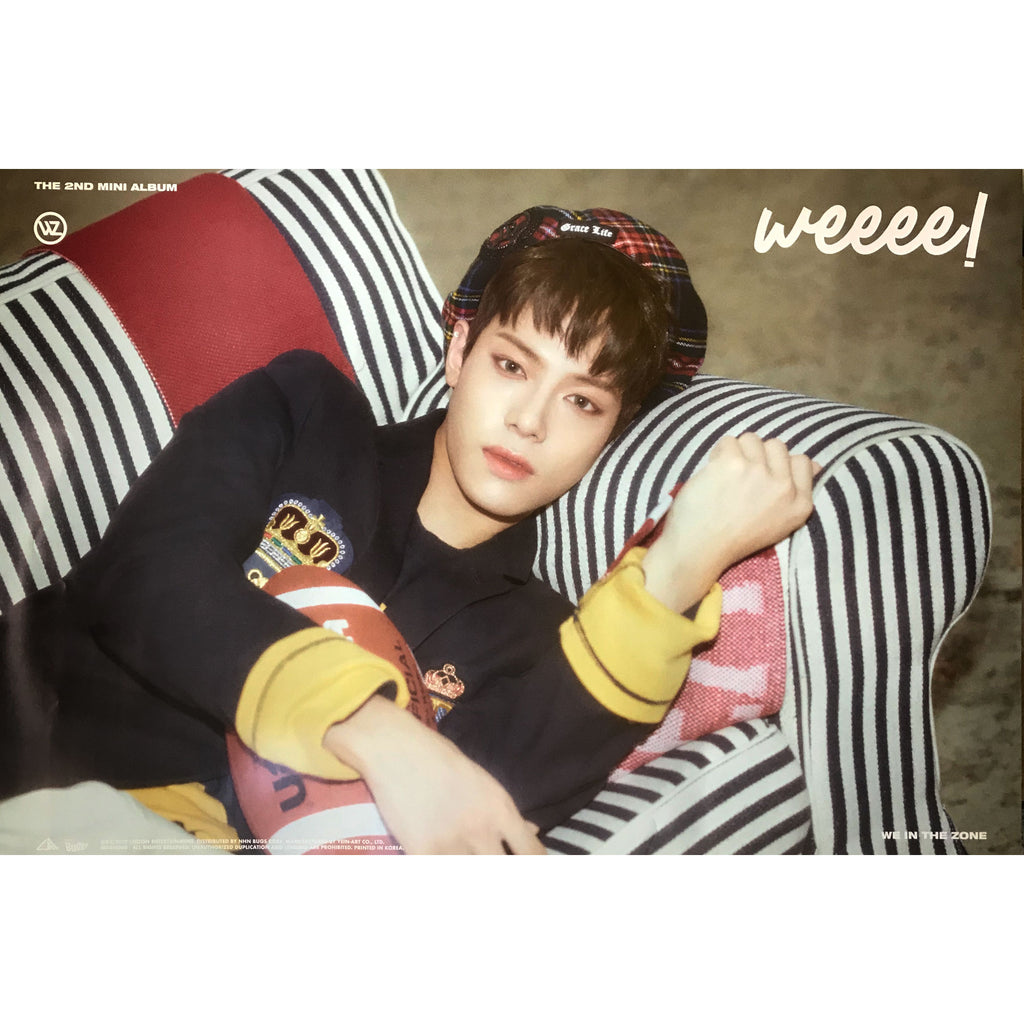 WE IN THE ZONE | 2ND MINI ALBUM [WEEEE!] | (VER. B) POSTER ONLY