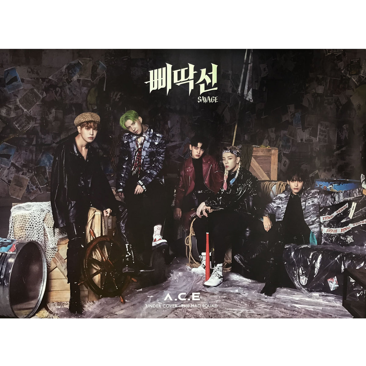 A.C.E | 3RD MINI ALBUM [UNDER COVER : THE MAD SQUAD] (VER. A) POSTER ONLY