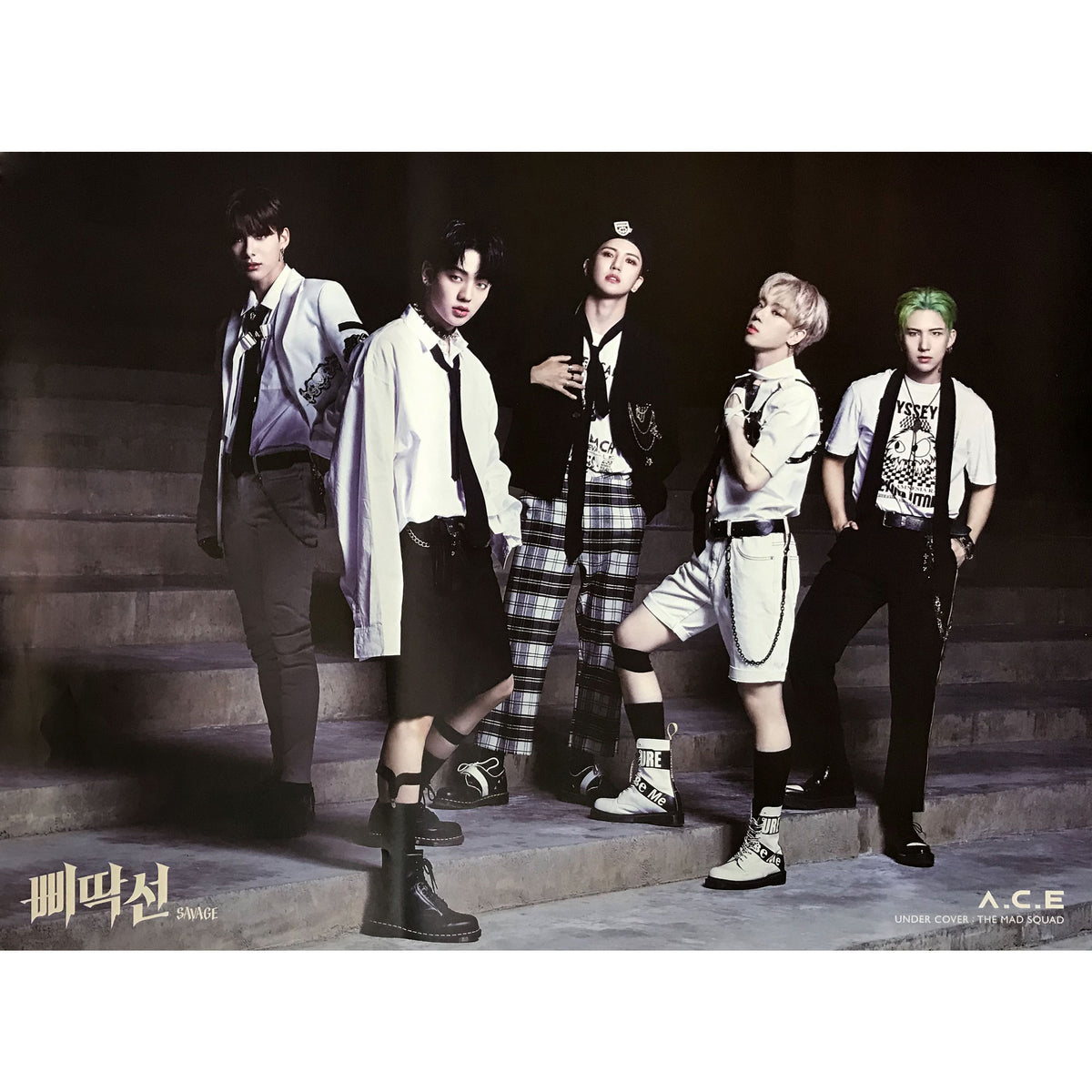 A.C.E | 3RD MINI ALBUM [UNDER COVER : THE MAD SQUAD] (VER. B) POSTER ONLY