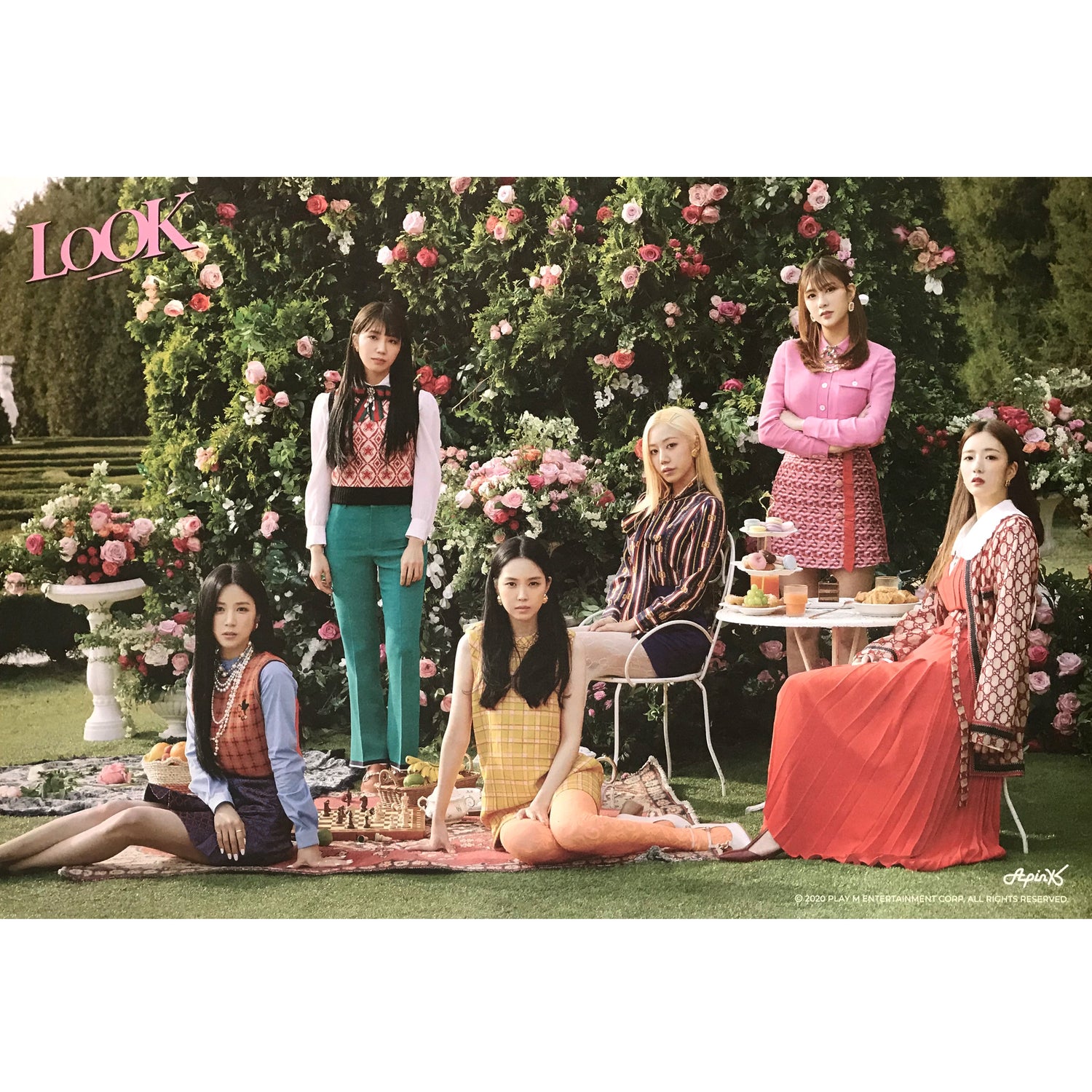 에이핑크 | APINK | 9TH MINI ALBUM [ LOOK ] | (B VER.) POSTER ONLY