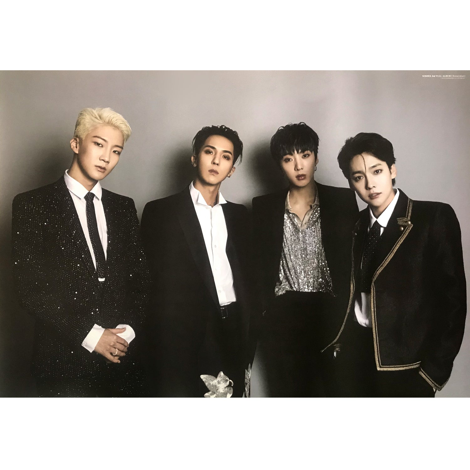 위너 | WINNER | 3RD FULL ALBUM [ REMEMBER ] | (DOUBLE-SIDED) POSTER ONLY