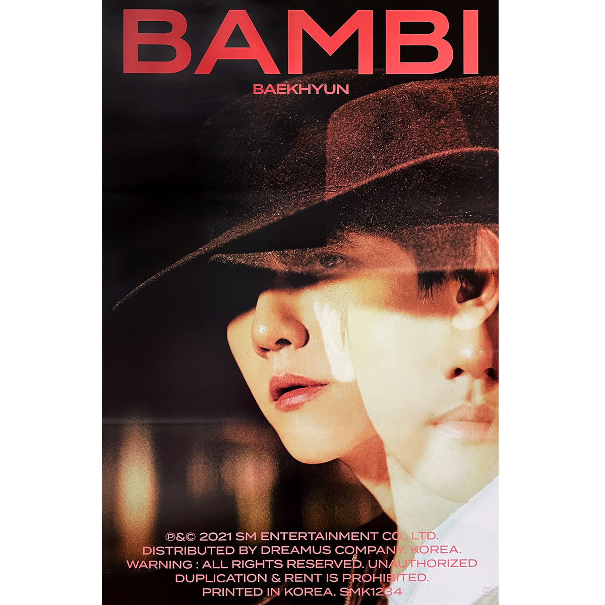 백현 | BAEKHYUN | 3RD MINI ALBUM [ BAMBI ] | (DREAMY VER.) POSTER ONLY