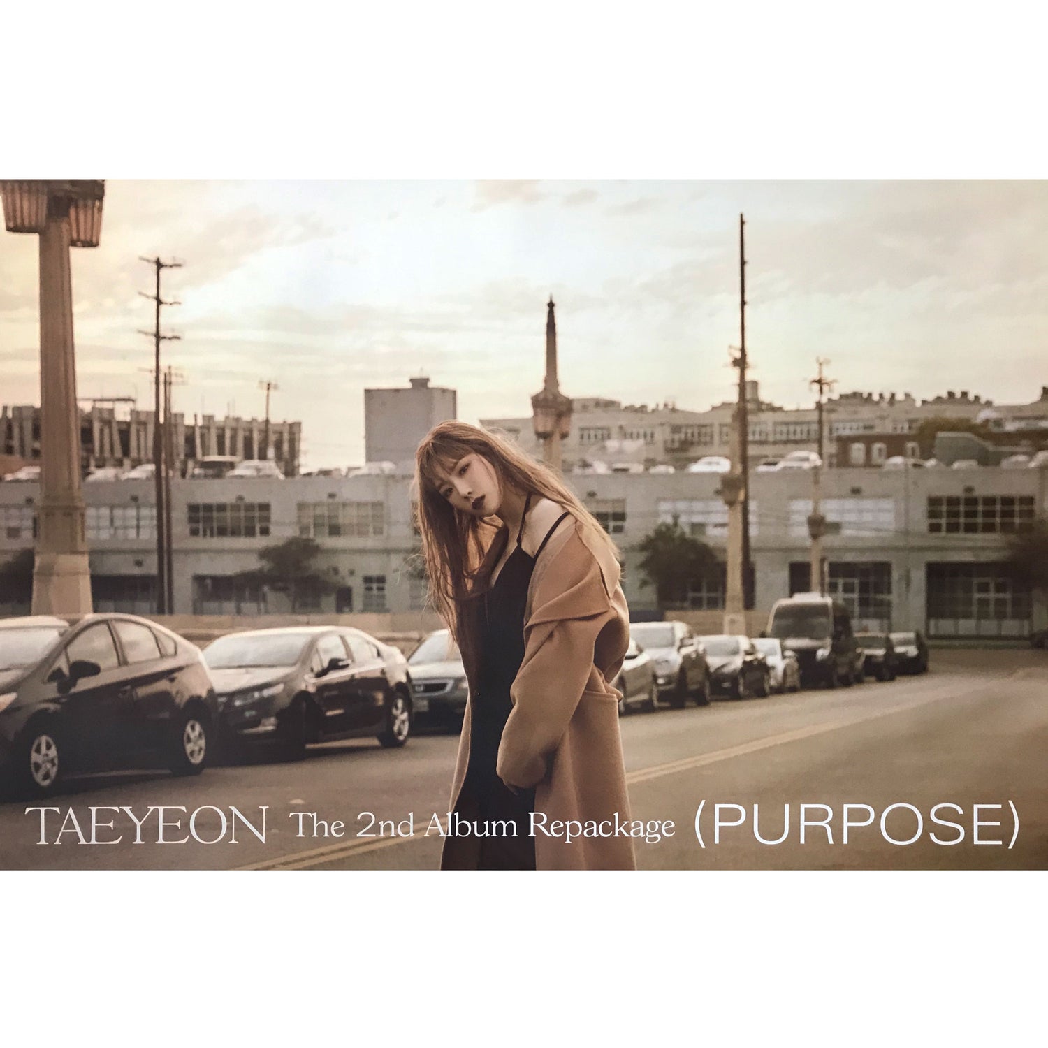 태연 | TAEYEON | 2ND ALBUM [ PURPOSE ] REPACKAGE | (PURPLE VER.) POSTER ONLY