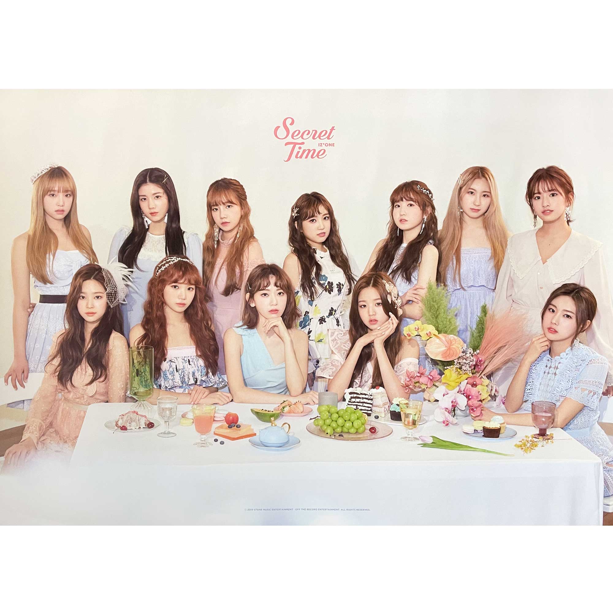 K-POP・アジア IZ*ONE secret time 아이즈원 | IZ*ONE | PHOTO BOOK [ SECRET TIME ] | (B VER.) POSTER