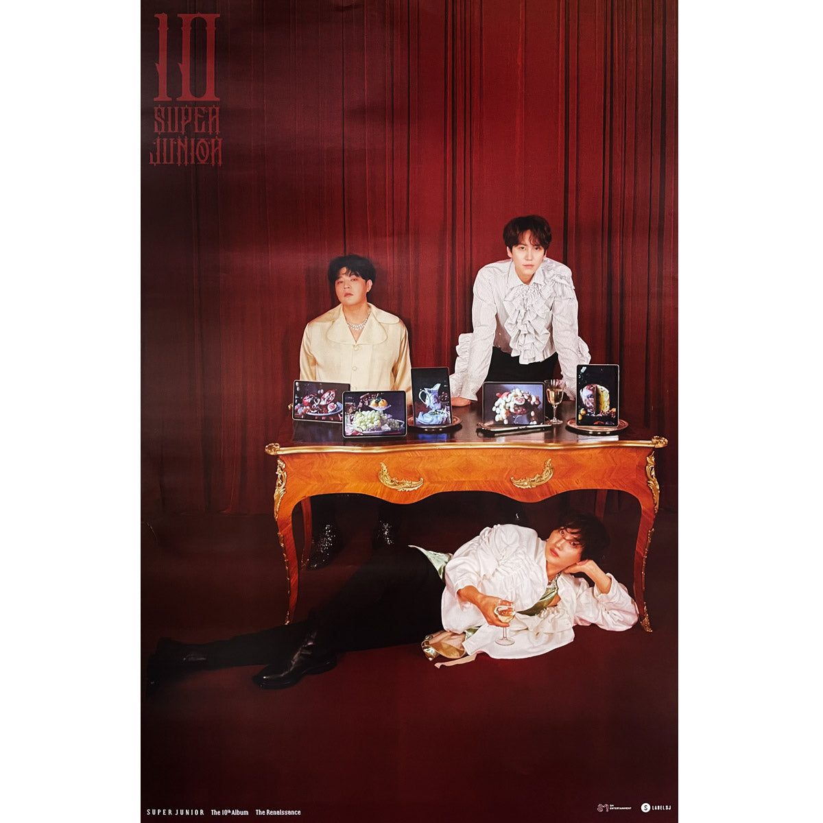 슈퍼쥬니어 | SUPER JUNIOR | 10TH ALBUM [ THE RENAISSANCE ] | (VERSATILE VER.) POSTER ONLY