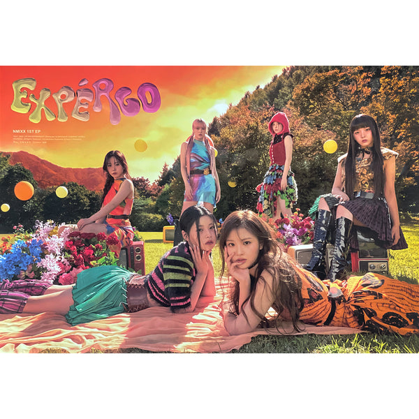 엔믹스 | NMIXX | 1ST EP ALBUM [ EXPERGO ] | (VERSION D) POSTER