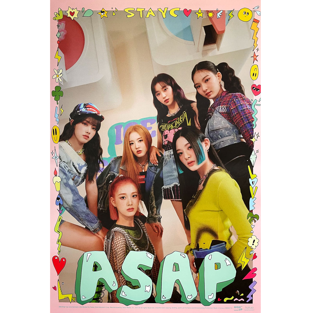 스테이씨 | STAYC | 2ND SINGLE ALBUM [ STAYDOM ] | (B VER.) POSTER ONLY