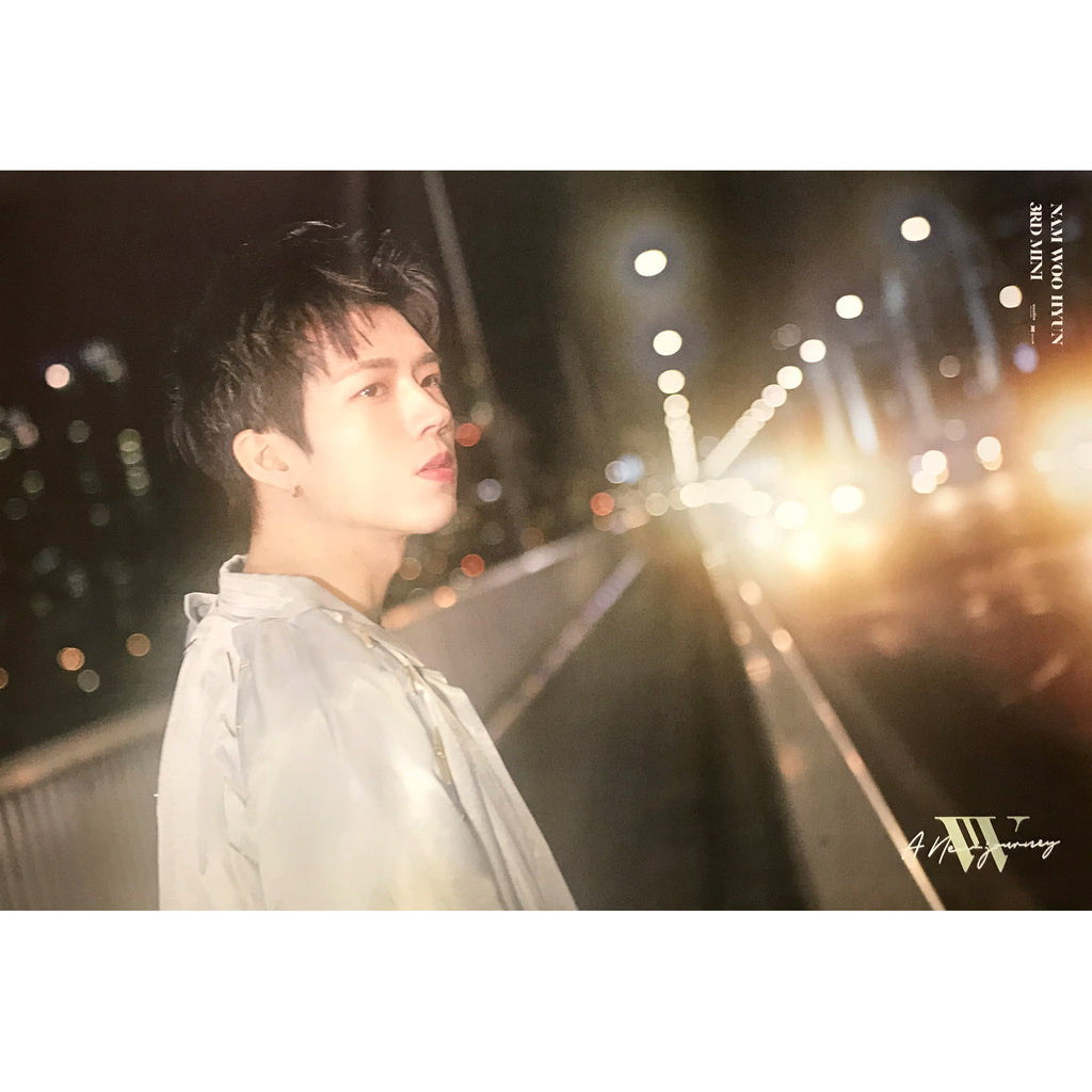 남우현 | NAM WOOHYUN | 3RD MINI ALBUM [ A NEW JOURNEY ] | (B VER.) POSTER ONLY