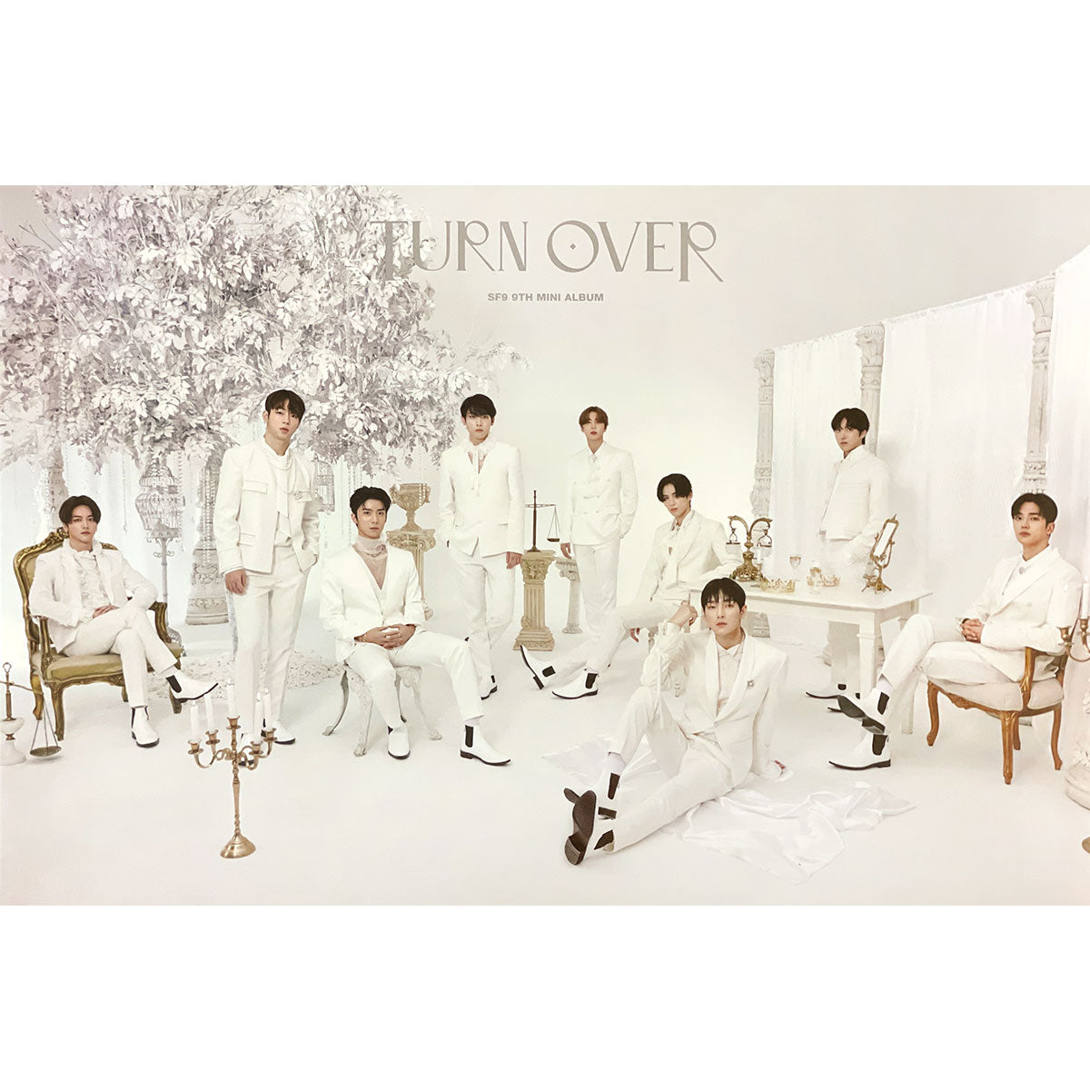 에스에프나인 | SF9 | 9TH MINI ALBUM [ TURN OVER ] | (S VER.) POSTER ONLY