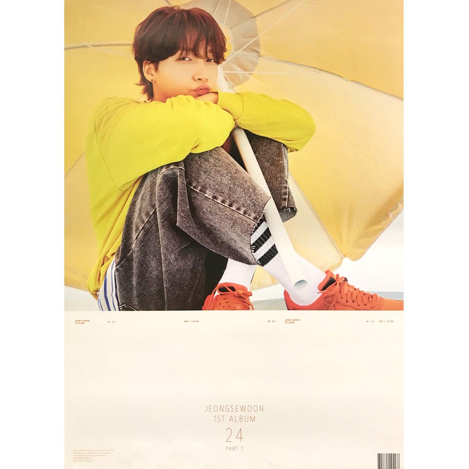 정세운 | JEONG SEWOON | 1ST ALBUM PART 1 [ 24 ] | (TO VER.) POSTER ONLY