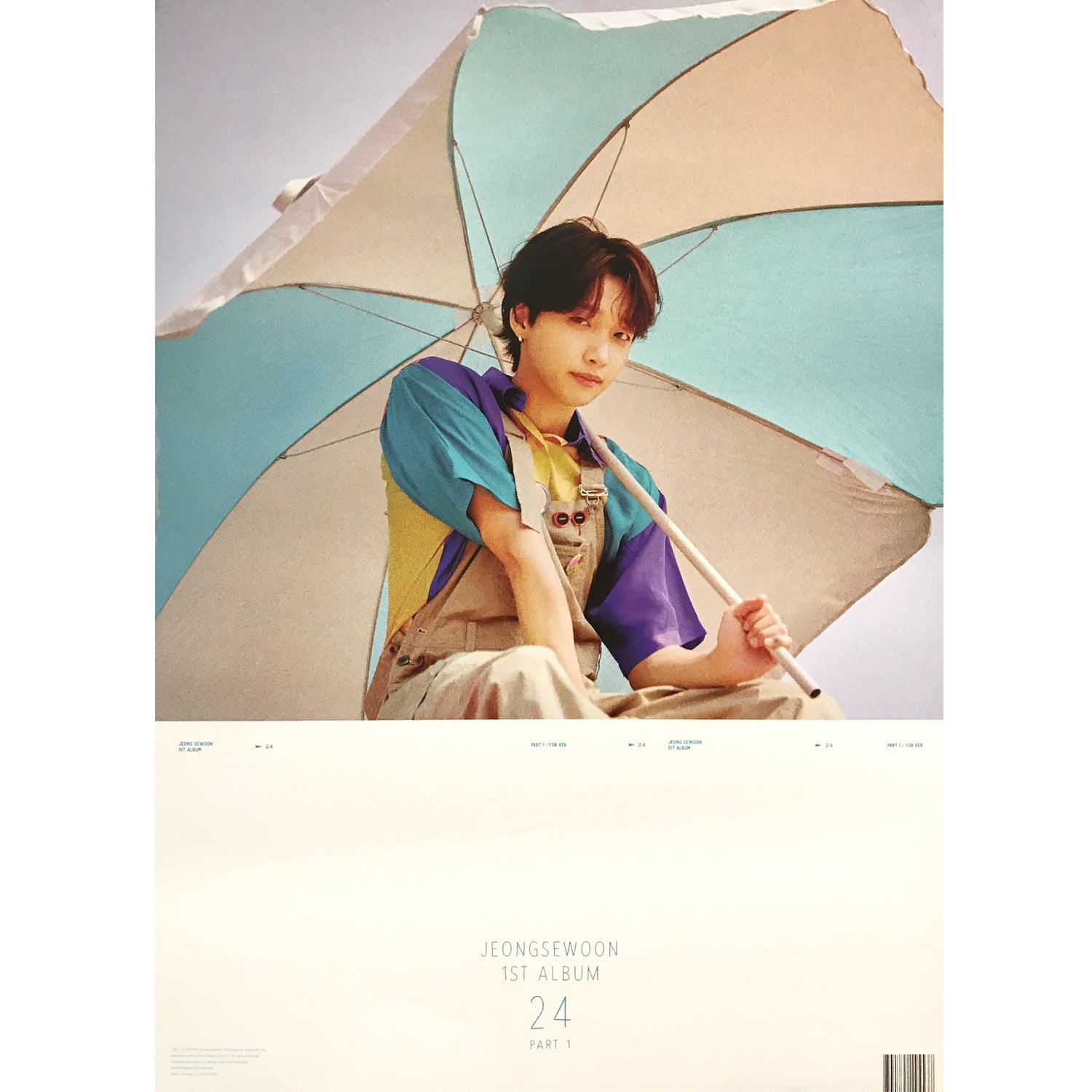 정세운 | JEONG SEWOON | 1ST ALBUM PART 1 [ 24 ] | (FOR VER.) POSTER ONLY