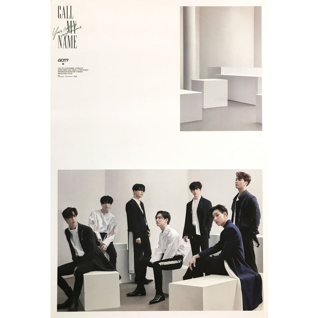 GOT7 | MINI ALBUM [CALL MY NAME] (VERSION D) POSTER ONLY