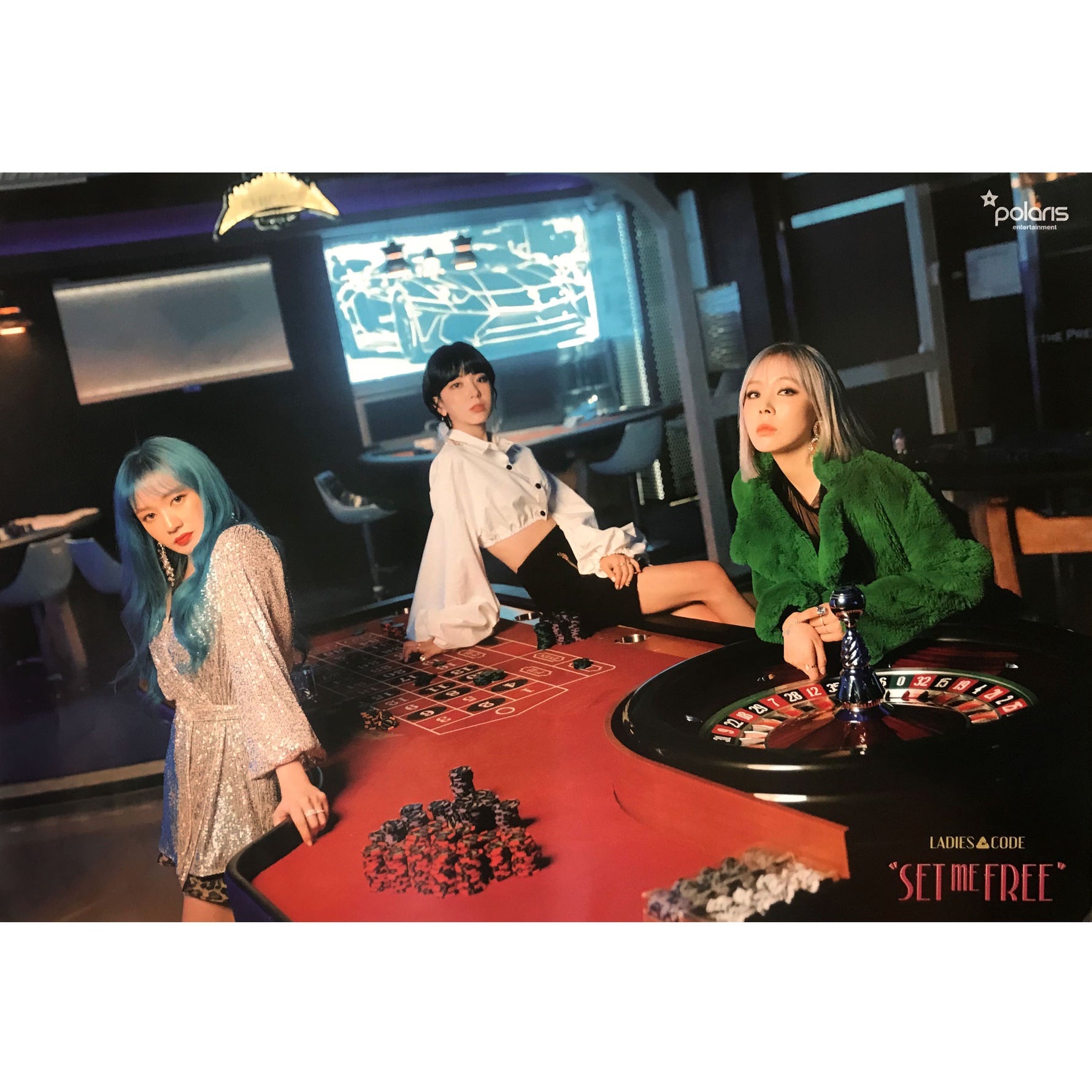 LADIES CODE | MINI ALBUM [CODE #3 SET ME FREE] | POSTER ONLY