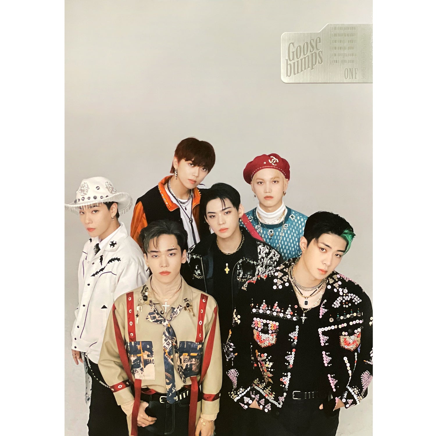 온앤오프 | ONF | 6TH MINI ALBUM [ GOOSEBUMPS ] | (SKYDIVER VER.) POSTER ONLY