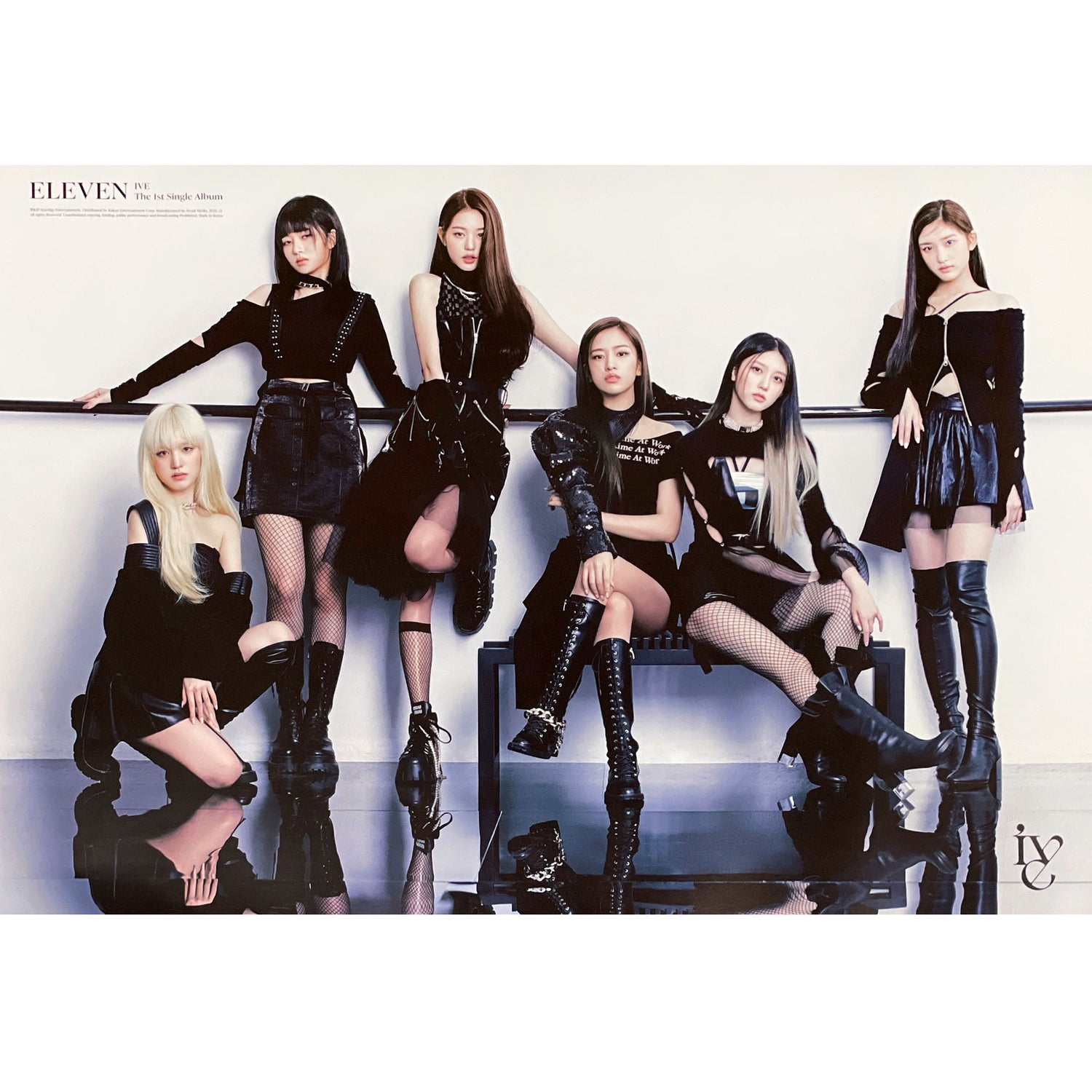 아이브 | IVE | 1ST SINGLE ALBUM [ ELEVEN ] | (VER. 1) POSTER ONLY