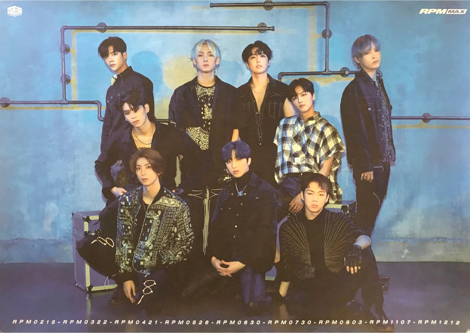 에스에프나인 | SF9 | 7TH MINI ALBUM [ RPM ] | (RPM MAX VER.) POSTER ONLY