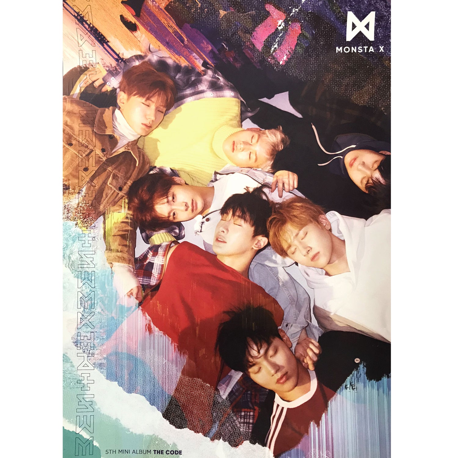 몬스타엑스 | MONSTA X | 5TH MINI ALBUM [ THE CODE ] | (GROUP VER.) POSTER ONLY
