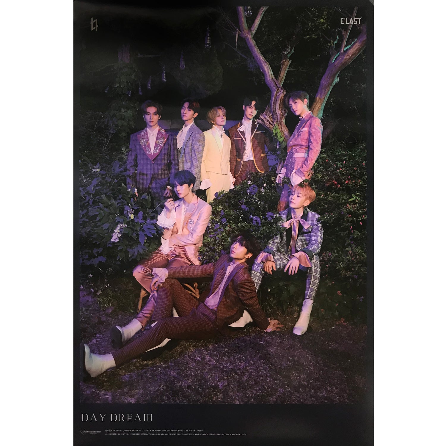 엘라스트 | E'LAST | 1ST MINI ALBUM [ DAY DREAM ] | (DREAM VER.) POSTER ONLY