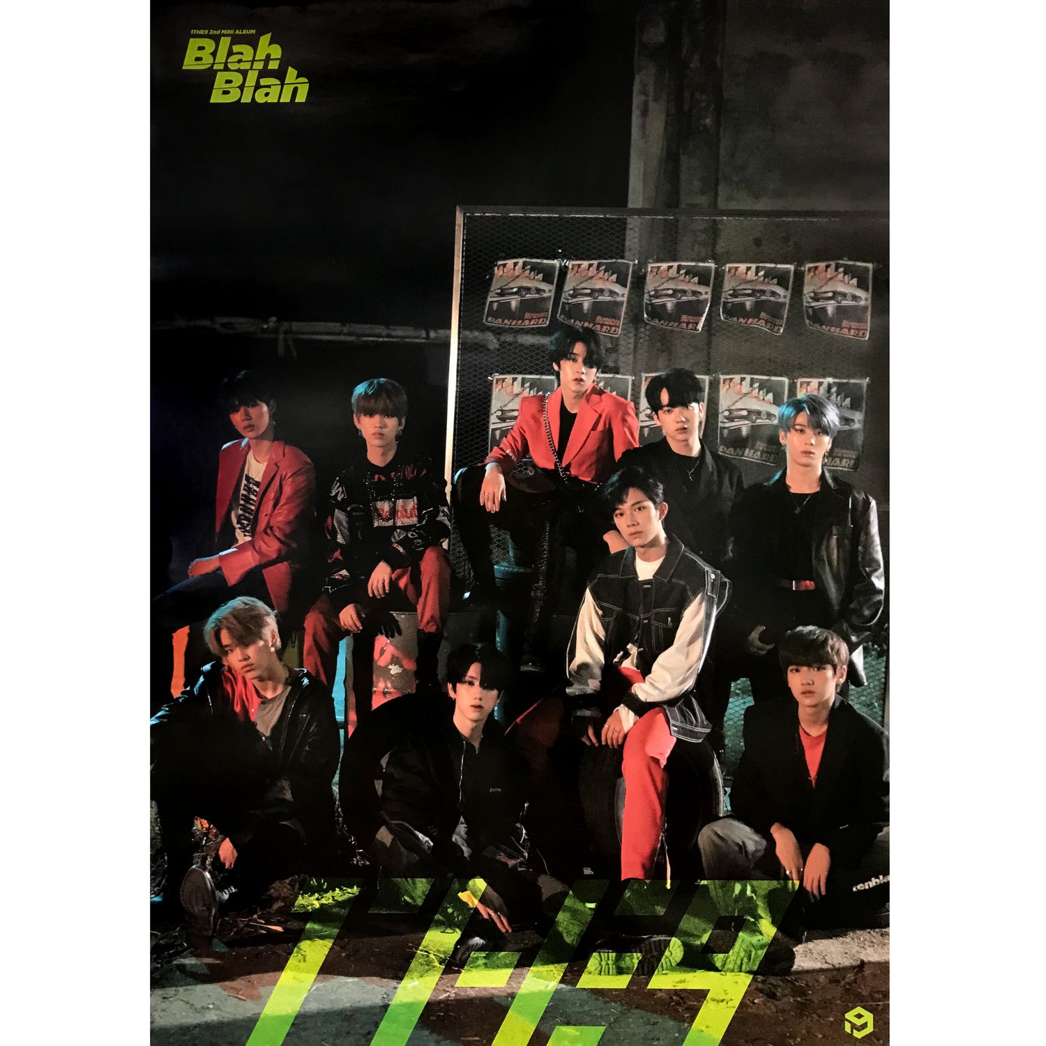 원더나인 | 1THE9 | 2ND MINI ALBUM [ BLAH BLAH ] | POSTER ONLY