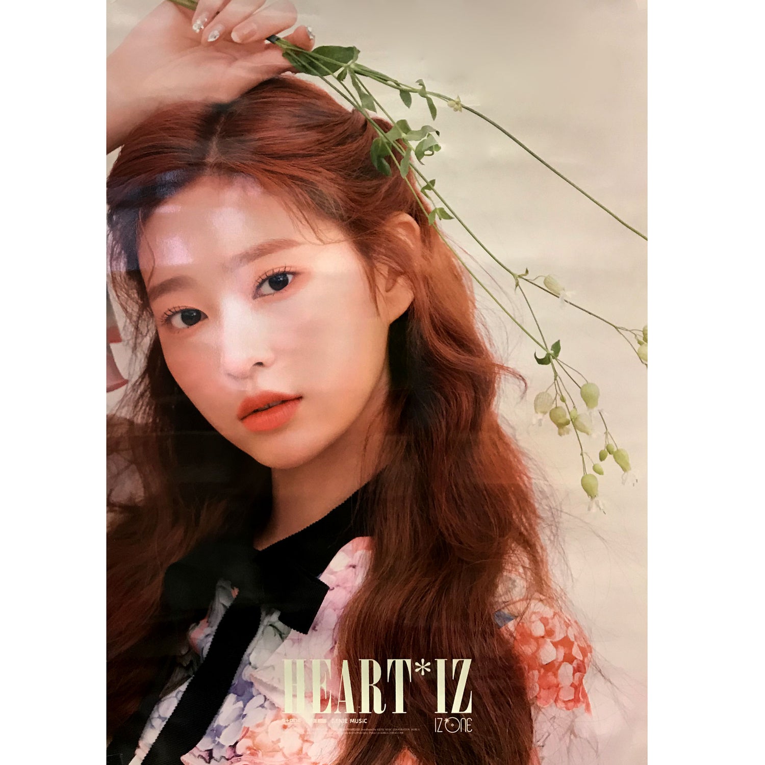 아이즈원 | IZ*ONE | 2ND MINI ALBUM [ HEART*IZ ] | (KIM MINJU VER.) POSTER ONLY
