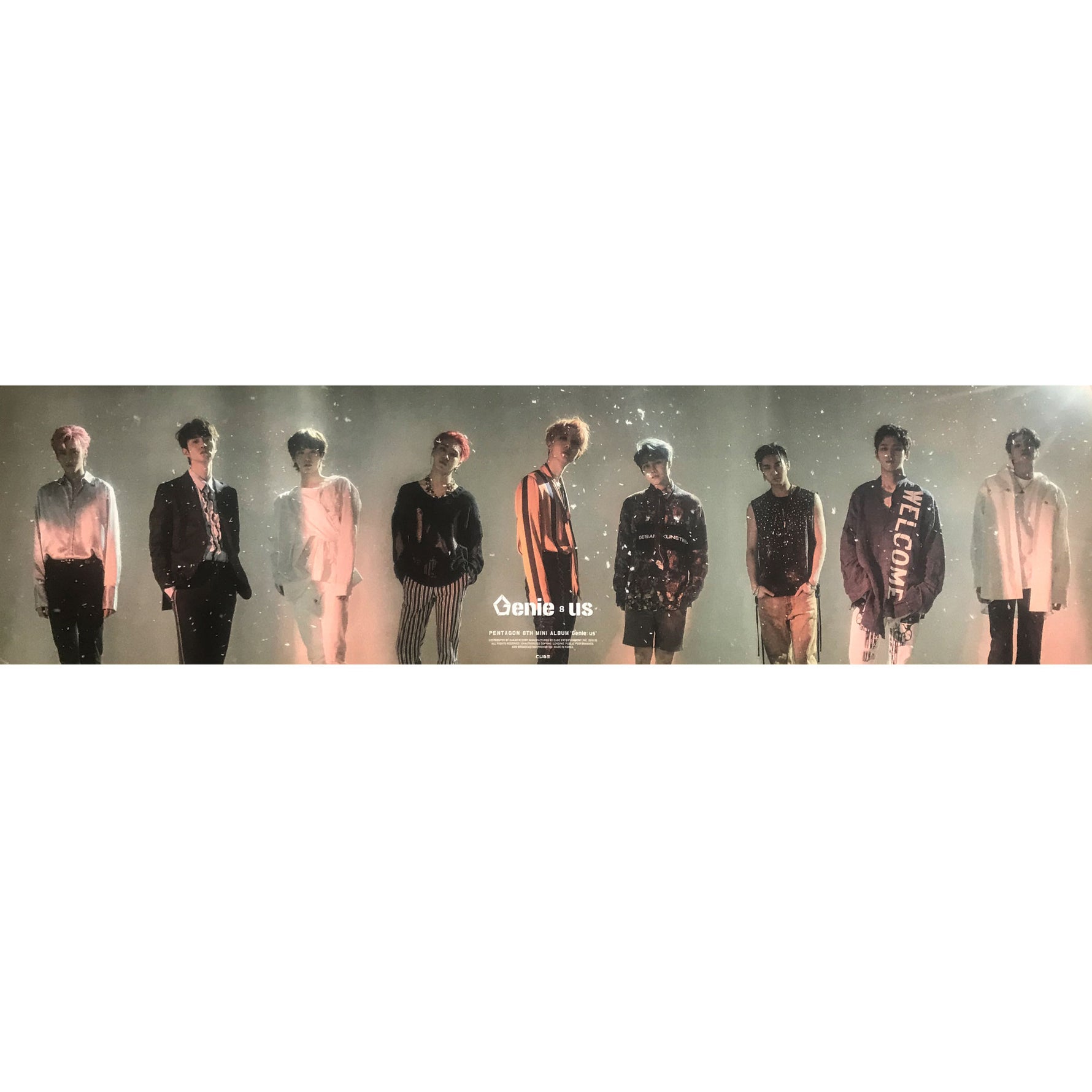 PENTAGON | 7TH MINI ALBUM - THUMBS UP! | POSTER