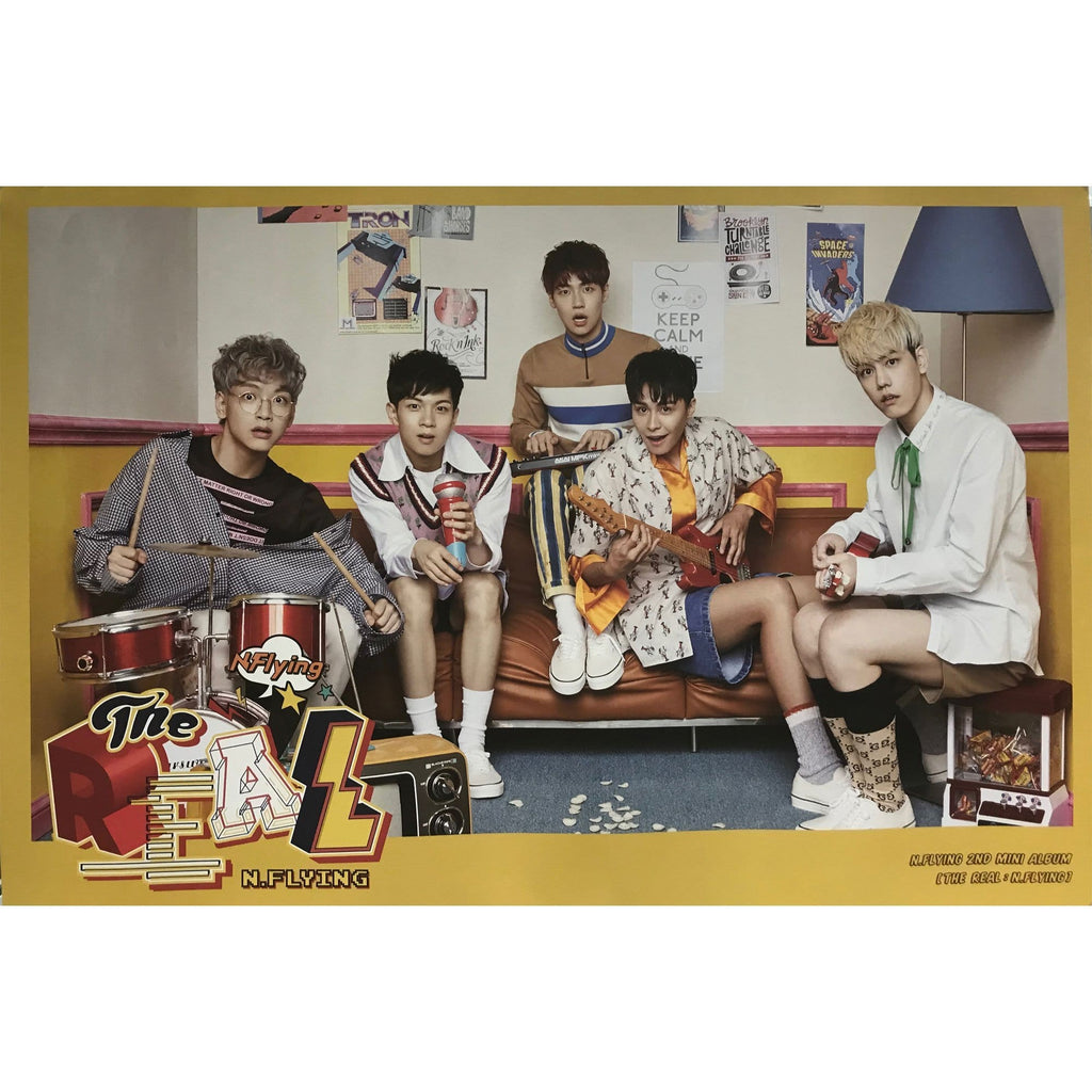MUSIC PLAZA Poster 엔플라잉 | N-FLYING | 2nd mini - the real:n.flying | POSTER