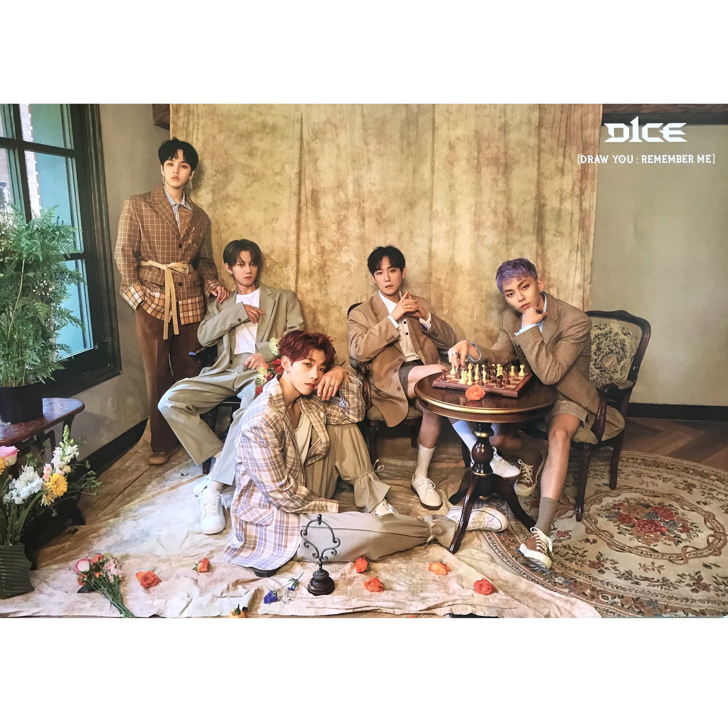 디원스 | D1CE | 2ND MINI ALBUM [ DRAW YOU: REMEMBER ME ] | POSTER ONLY